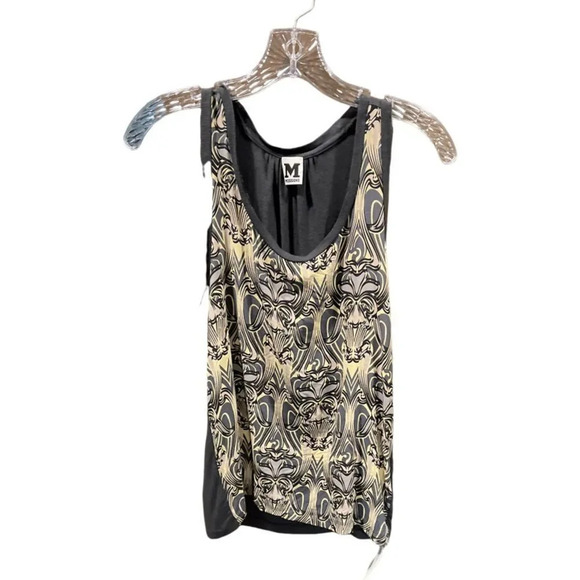 M Missoni Tank Top Silk front Moral/Elastine/Wool Black EUC XS - Picture 4 of 9